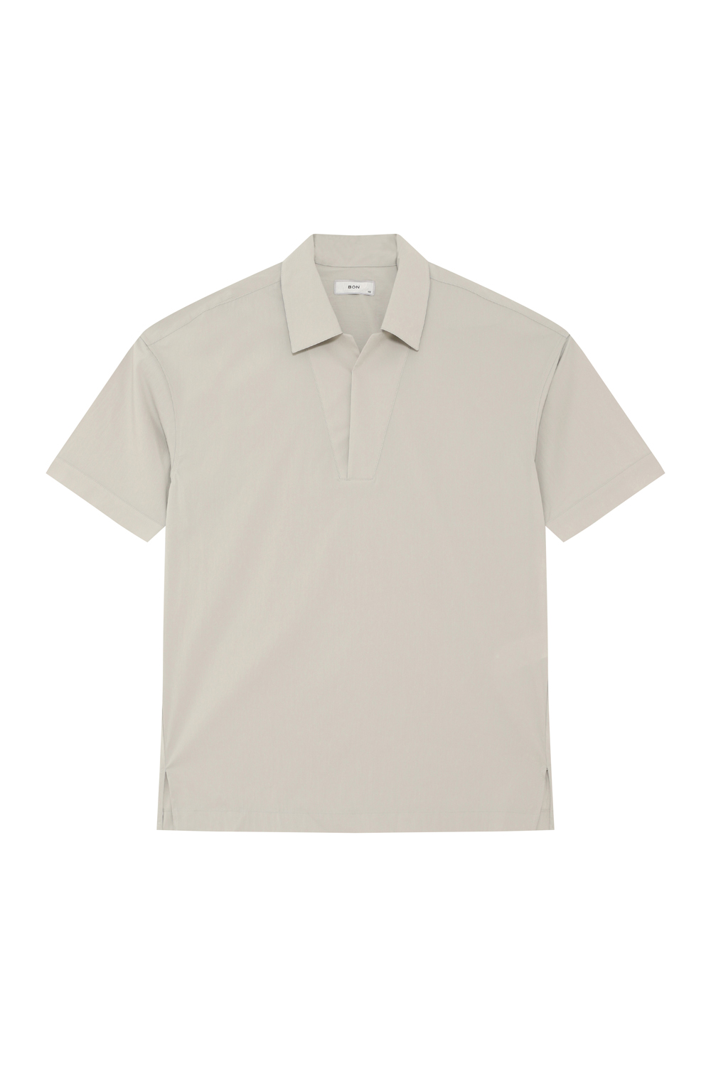 [공식몰] 레이닝 크리즈 튜닉 오버핏 반팔셔츠