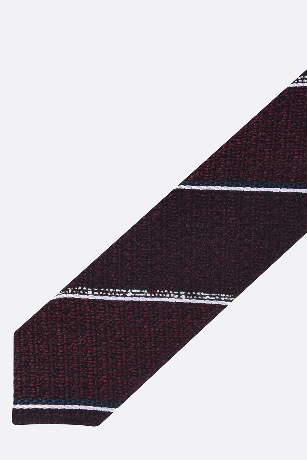 [공식몰] 레지멘탈 라인 화이트 데코 넥타이