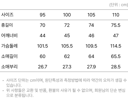 사이즈