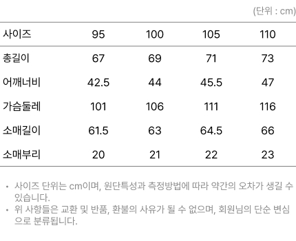 사이즈
