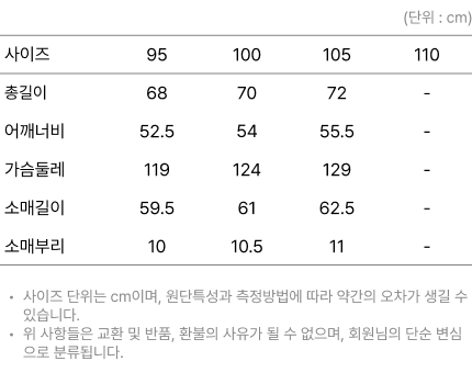 사이즈