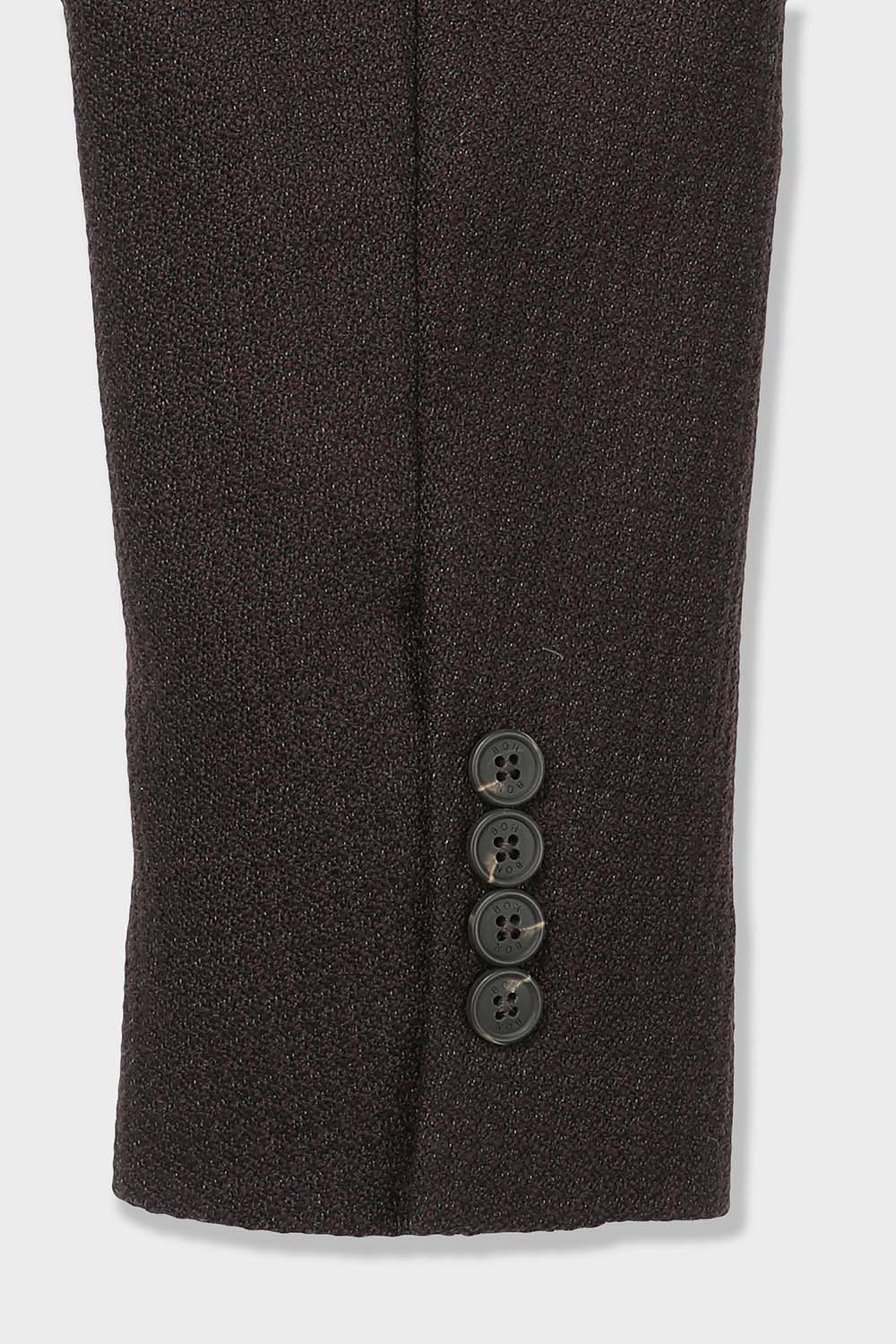 [본] 이탈리안 울 저지 자켓 브라운