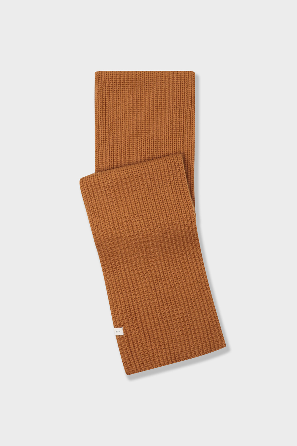 [공식몰] 울 니트 머플러 오렌지