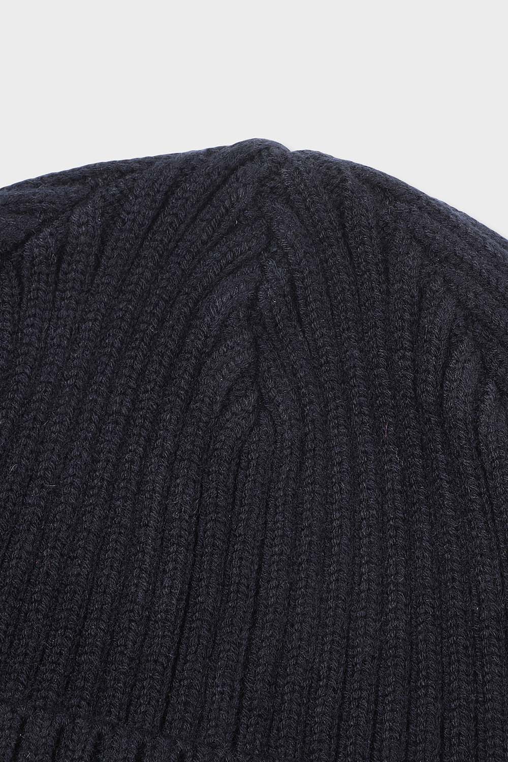 [공식몰] 울 니트 비니 네이비