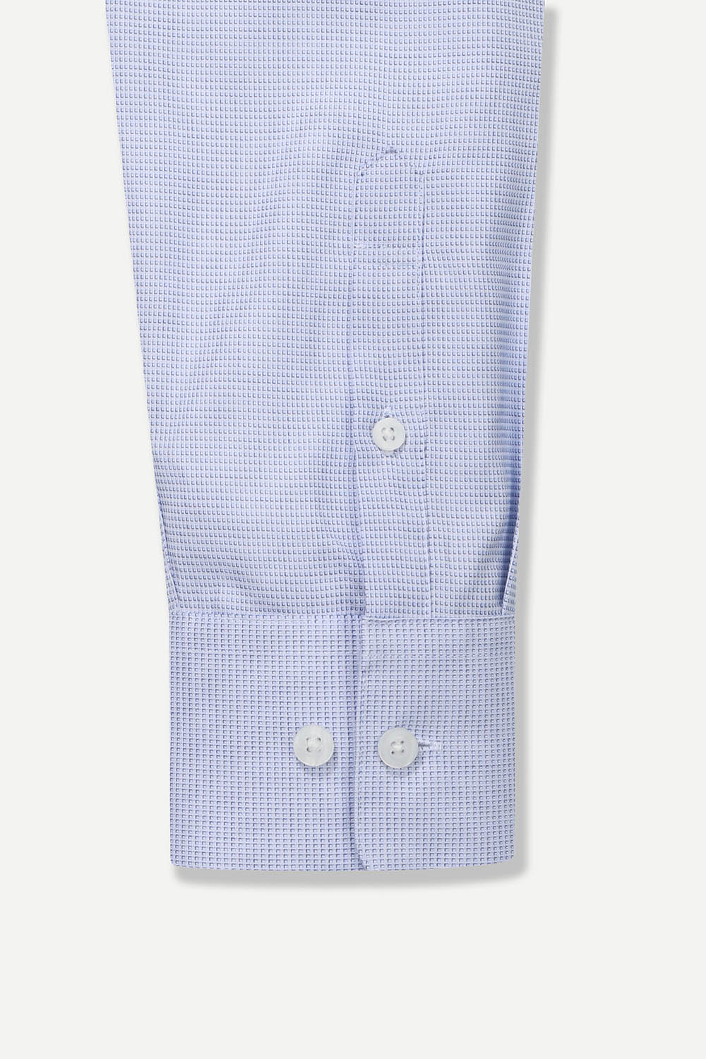 [공식몰]스퀘어 패턴 버튼 다운 셔츠 블루