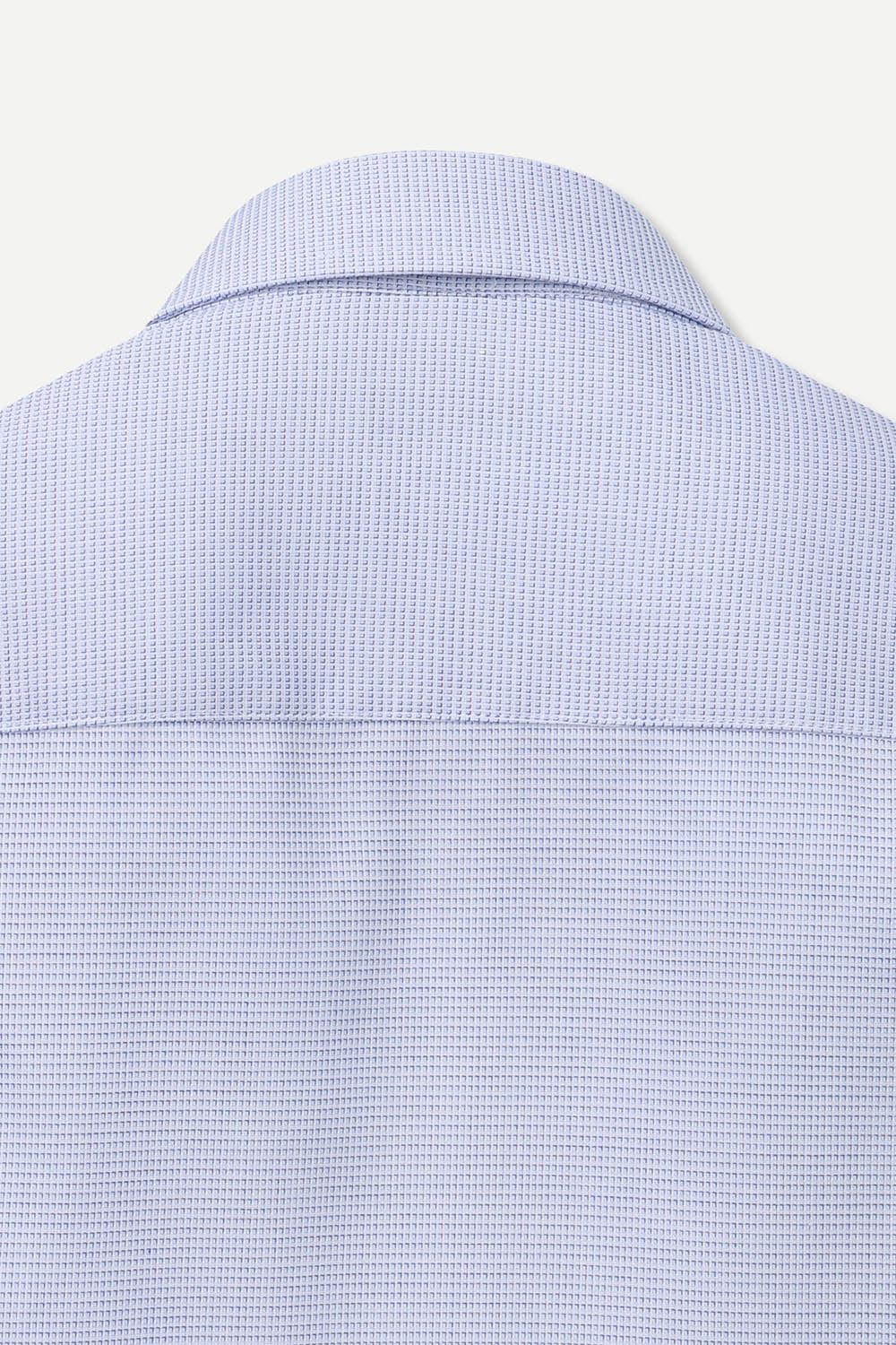 [공식몰]스퀘어 패턴 버튼 다운 셔츠 블루