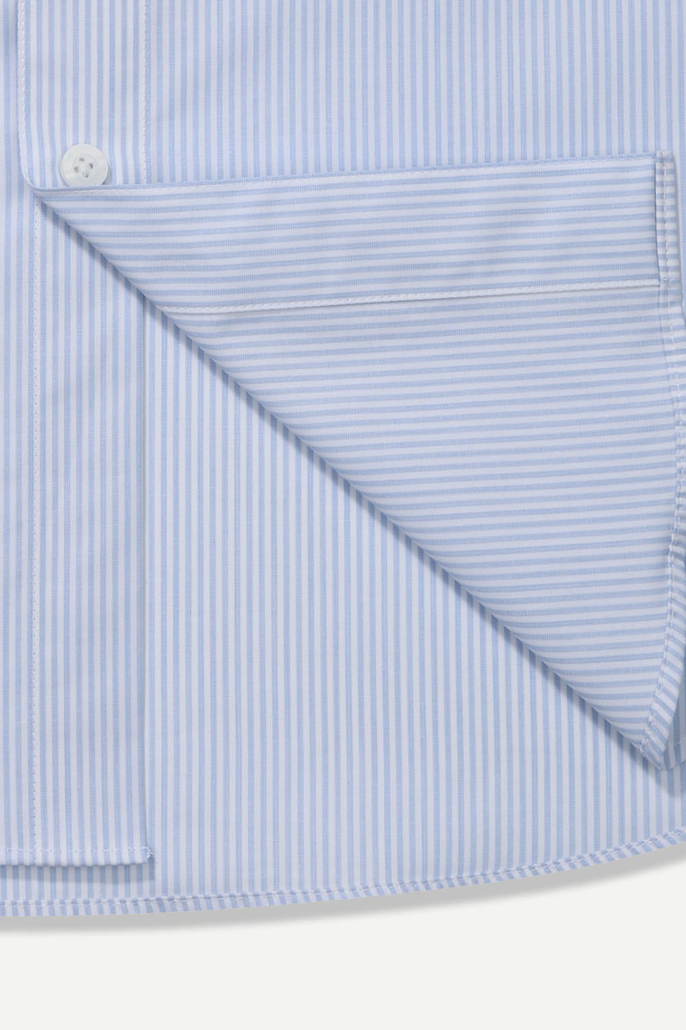 [공식몰]ITB 런던 스트라이프 포멀 드레스 셔츠 블루