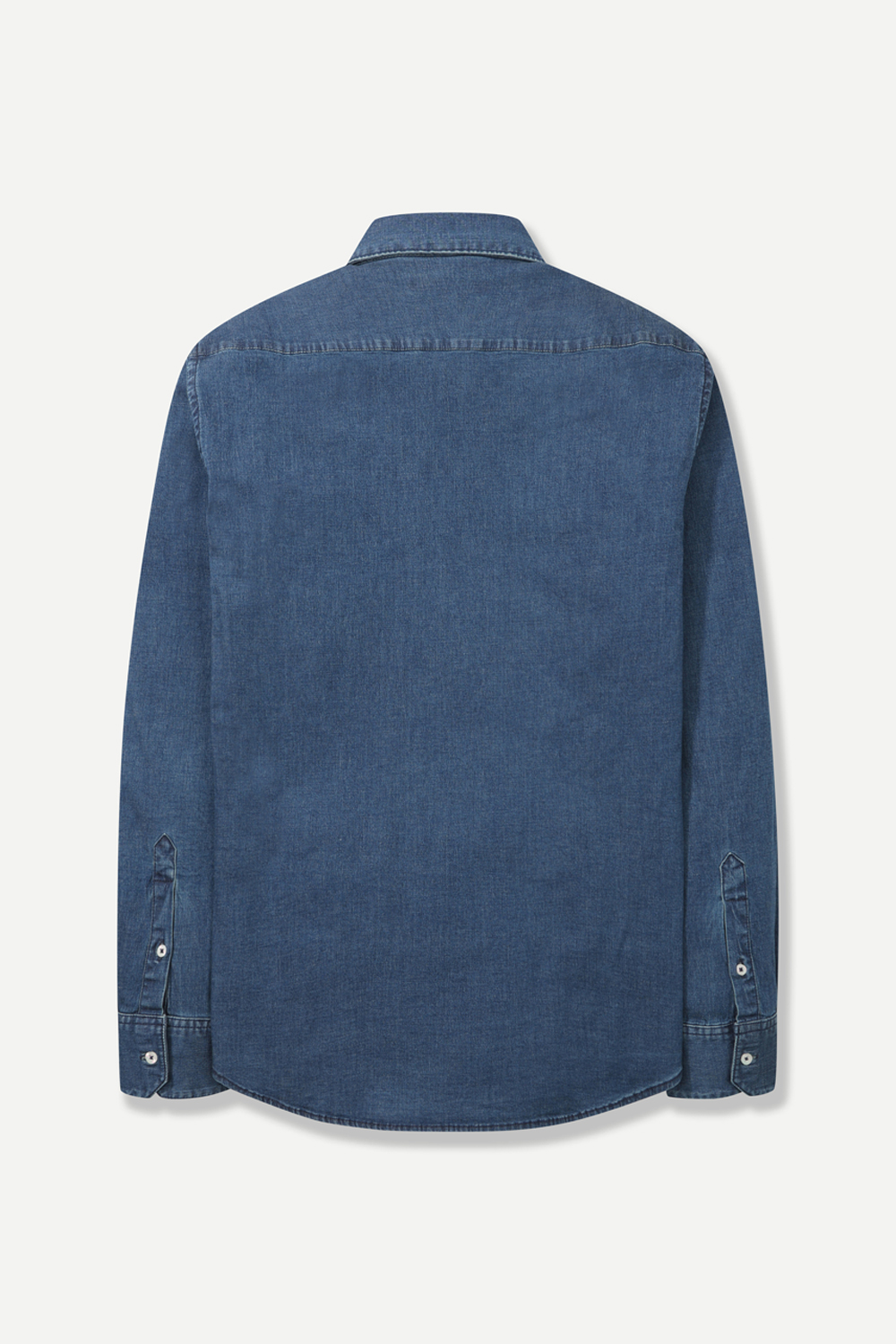 [공식몰]인디고 데님 셔츠 블루