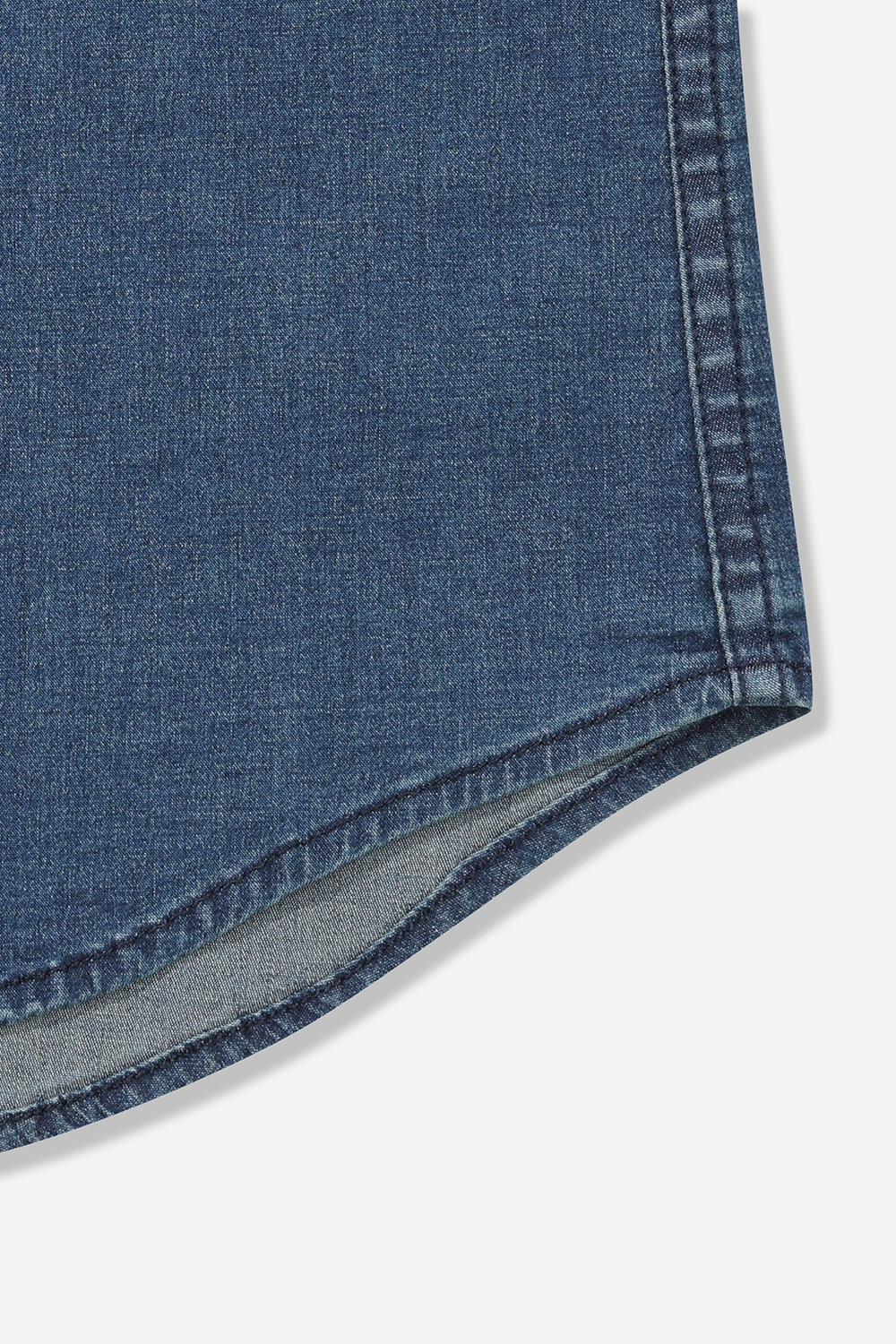 [공식몰]인디고 데님 셔츠 블루