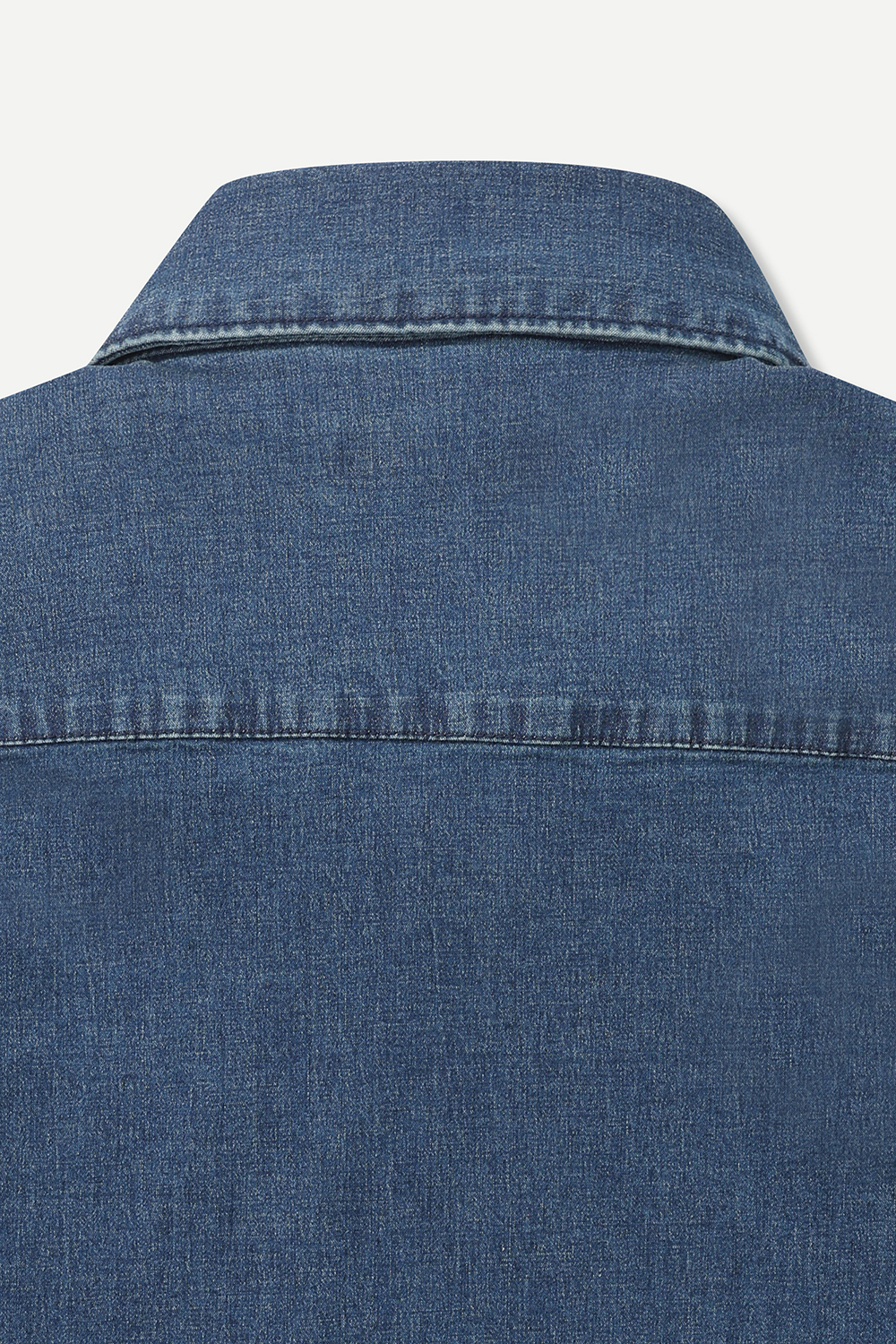 [공식몰]인디고 데님 셔츠 블루