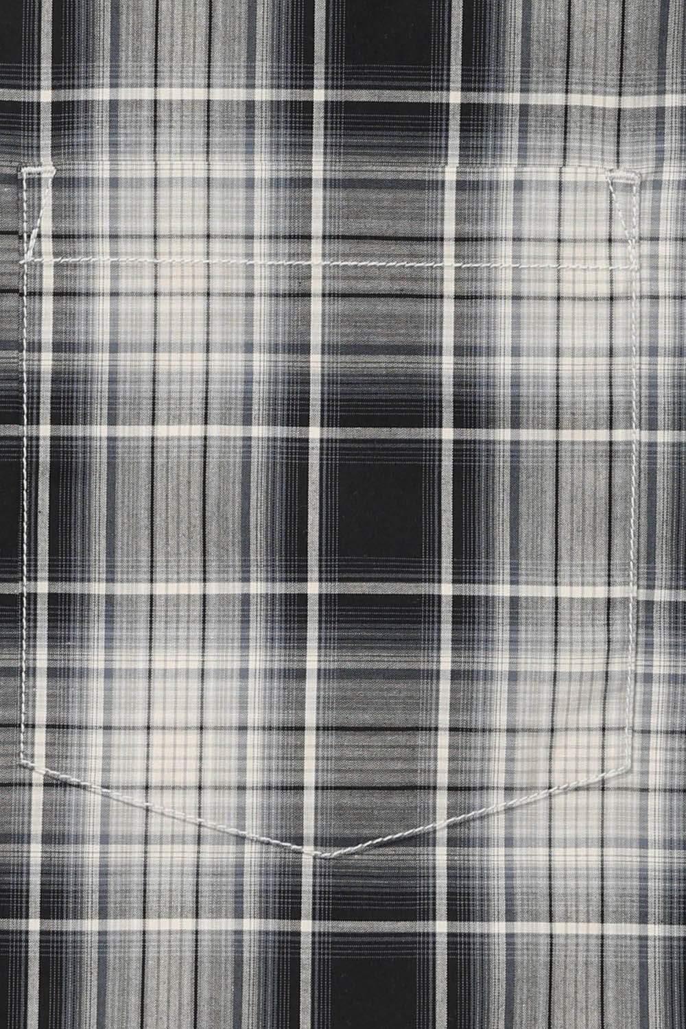 [공식몰]옴브레 멀티 체크 헨리넥 셔츠 그레이