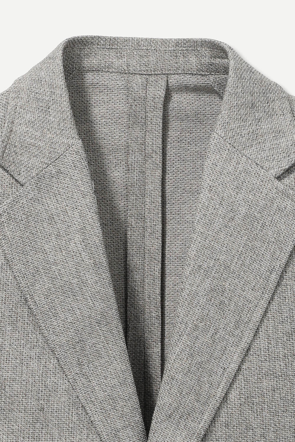 [공식몰] 멜란지 린넨 스트레치 자켓 베이지