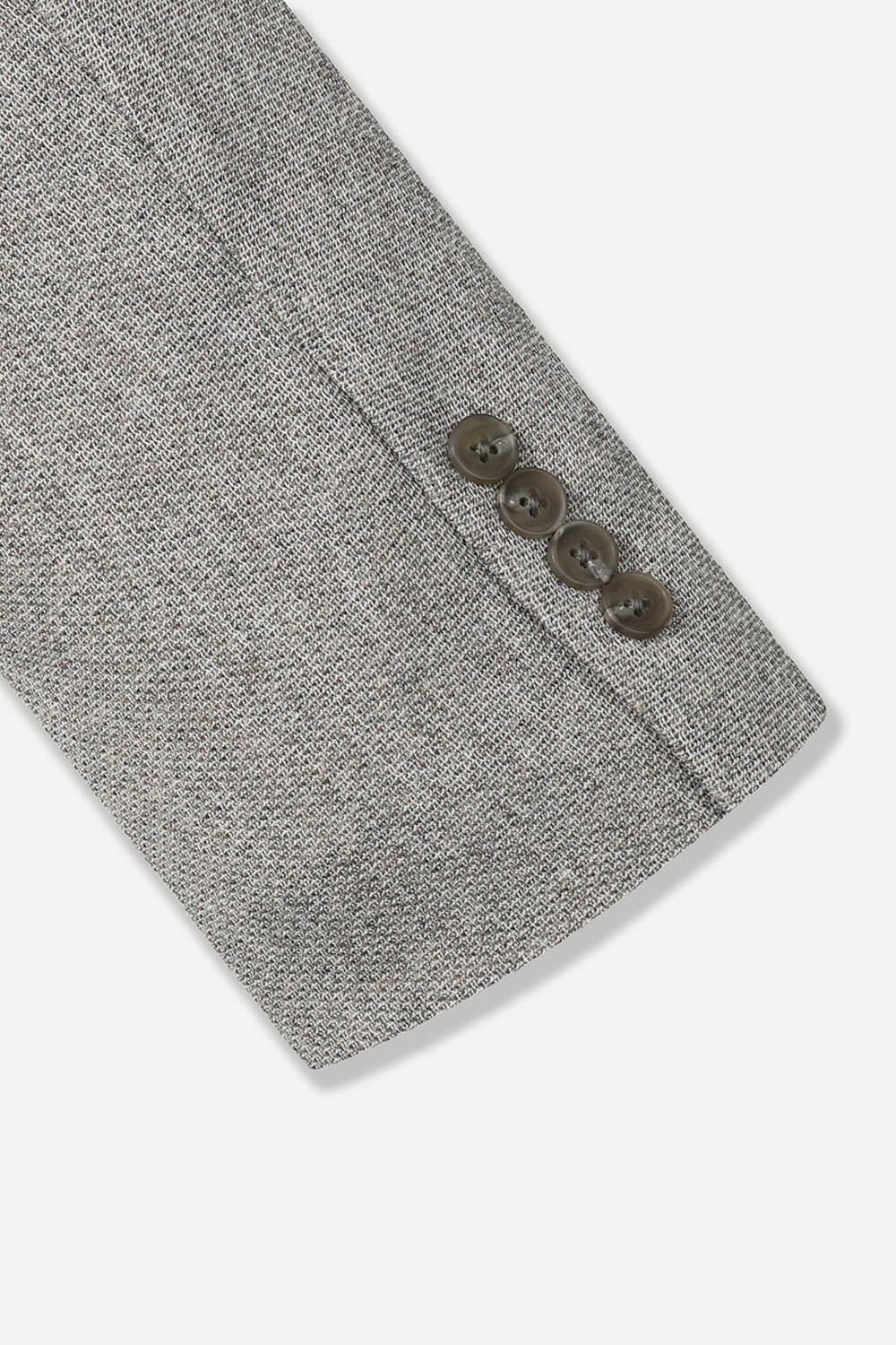 [공식몰] 멜란지 린넨 스트레치 자켓 베이지