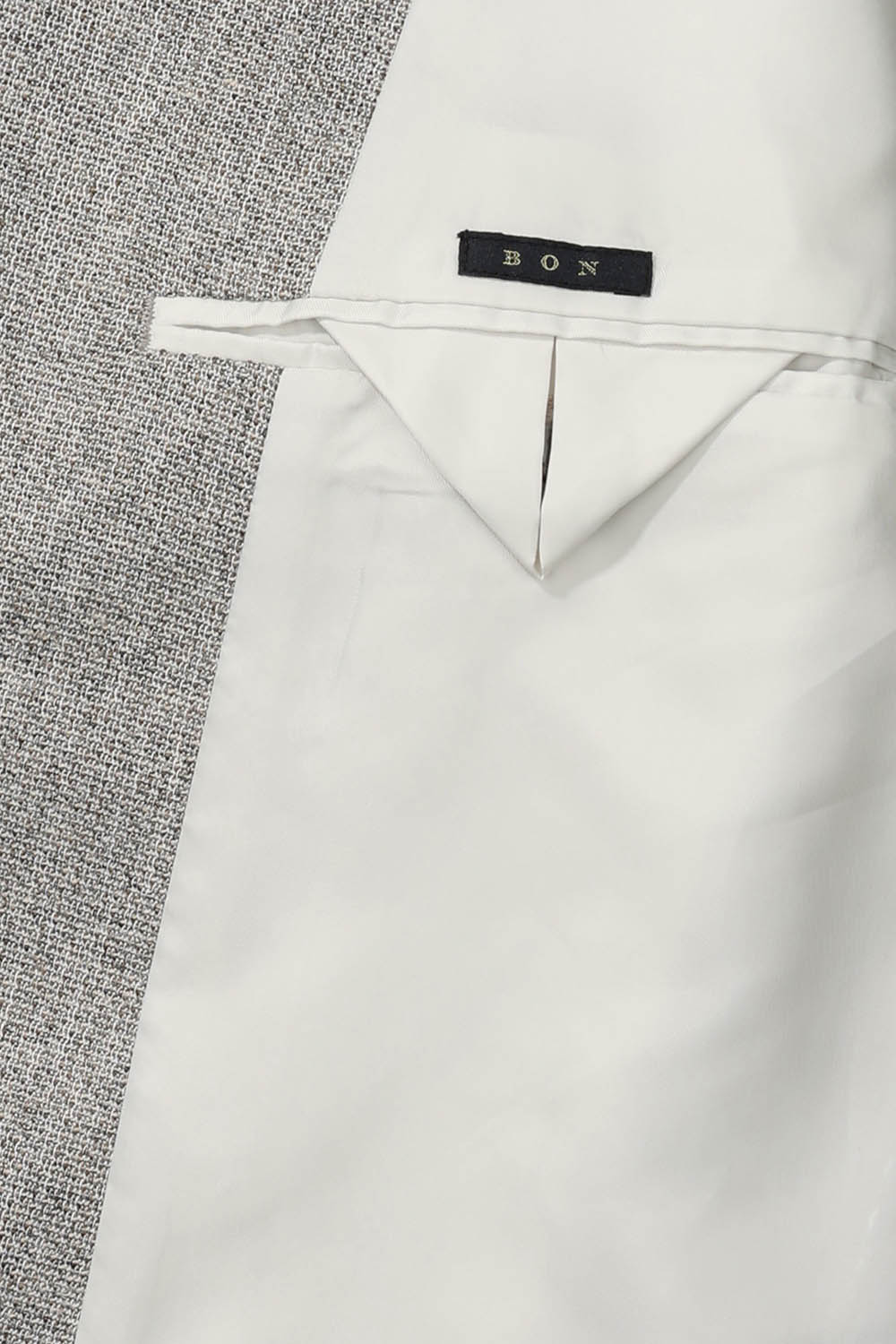 [공식몰] 멜란지 린넨 스트레치 자켓 베이지