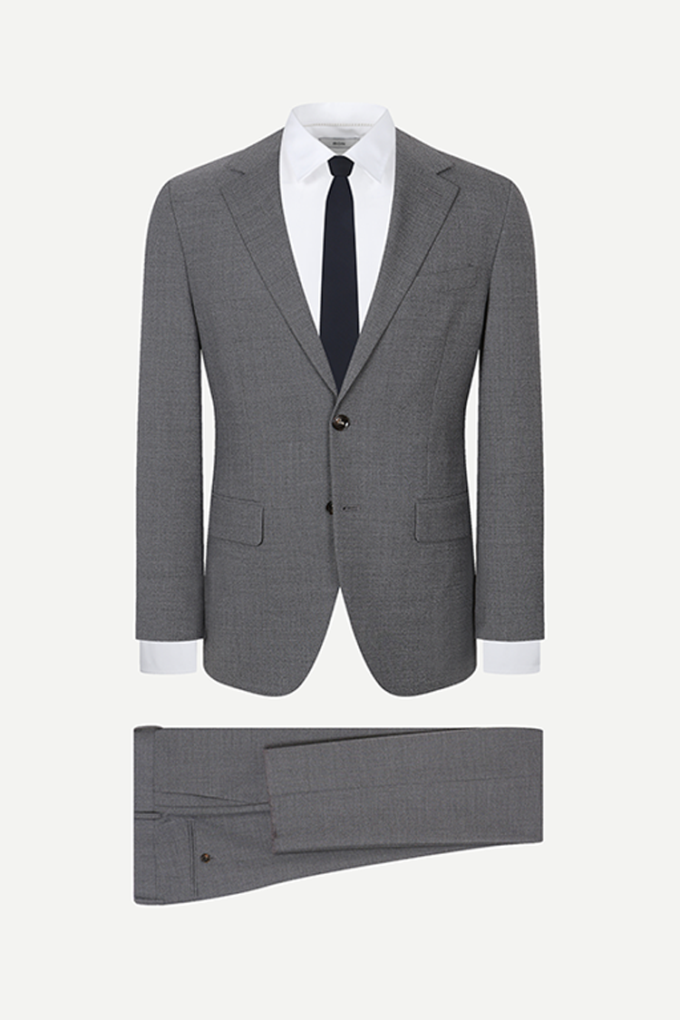 [공식몰] [All day Suit] 울 혼방 스트레치 수트 그레이