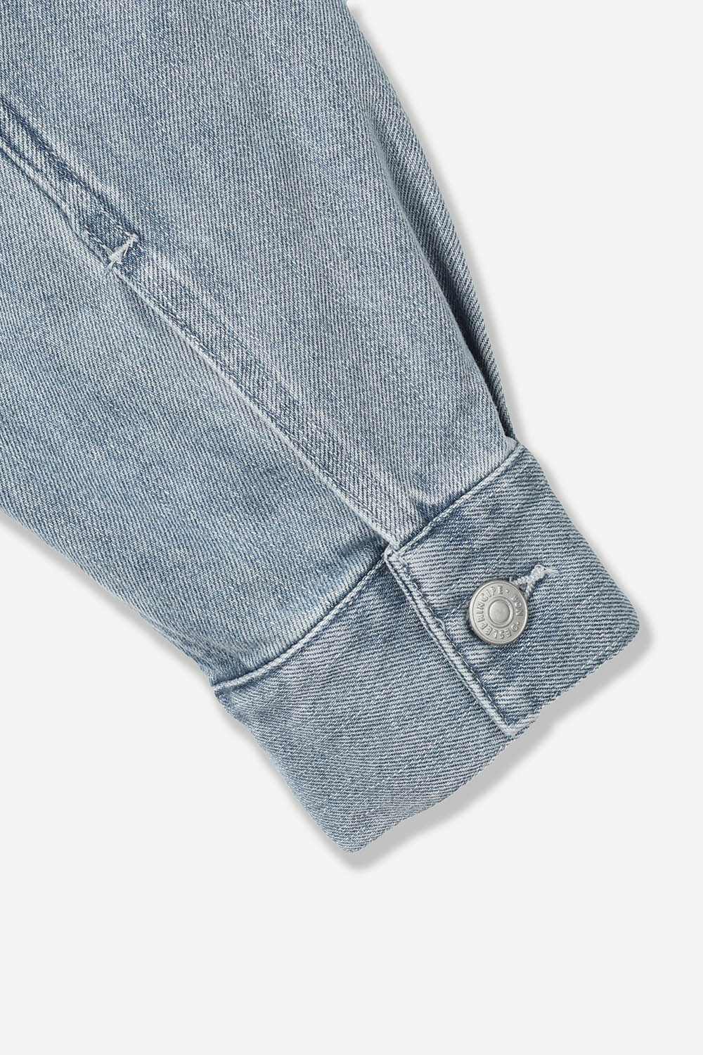 [본] 라이트블루 데님 트러커 자켓 네이비