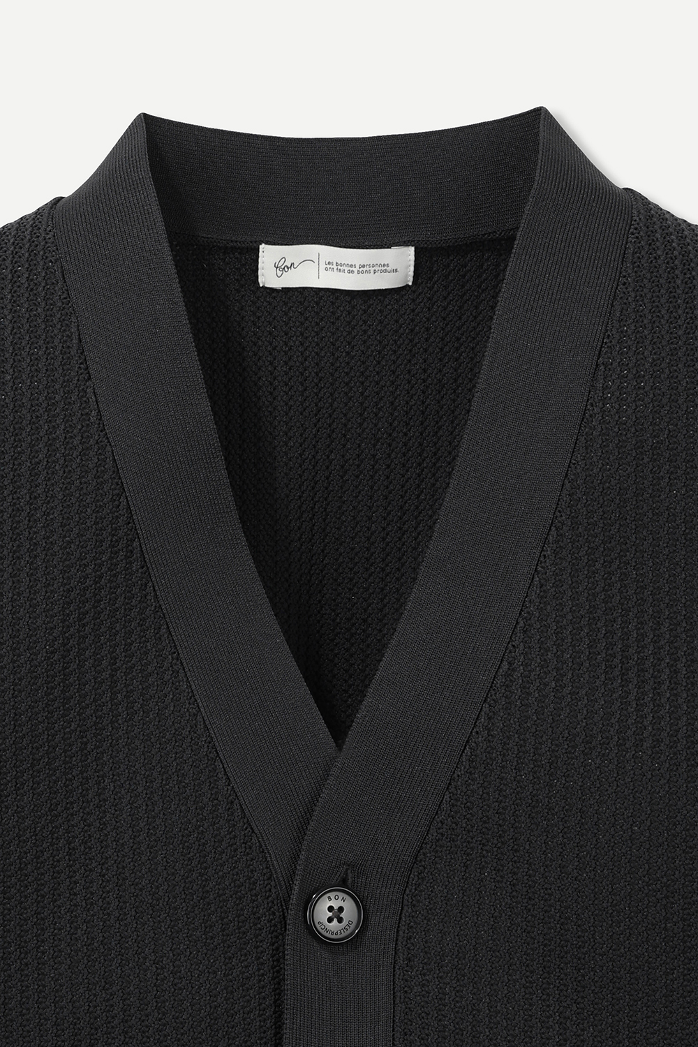 [공식몰] 플레인 아일렛 가디건 그린