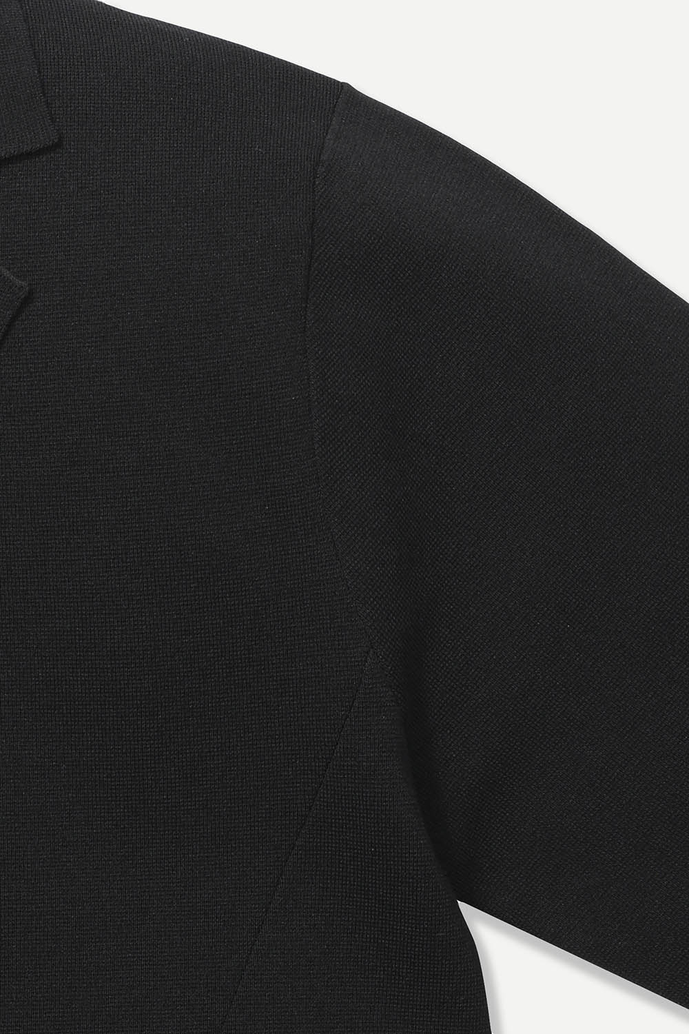 [공식몰] 밀라노 클래식 솔리드 자켓 가디건 블랙