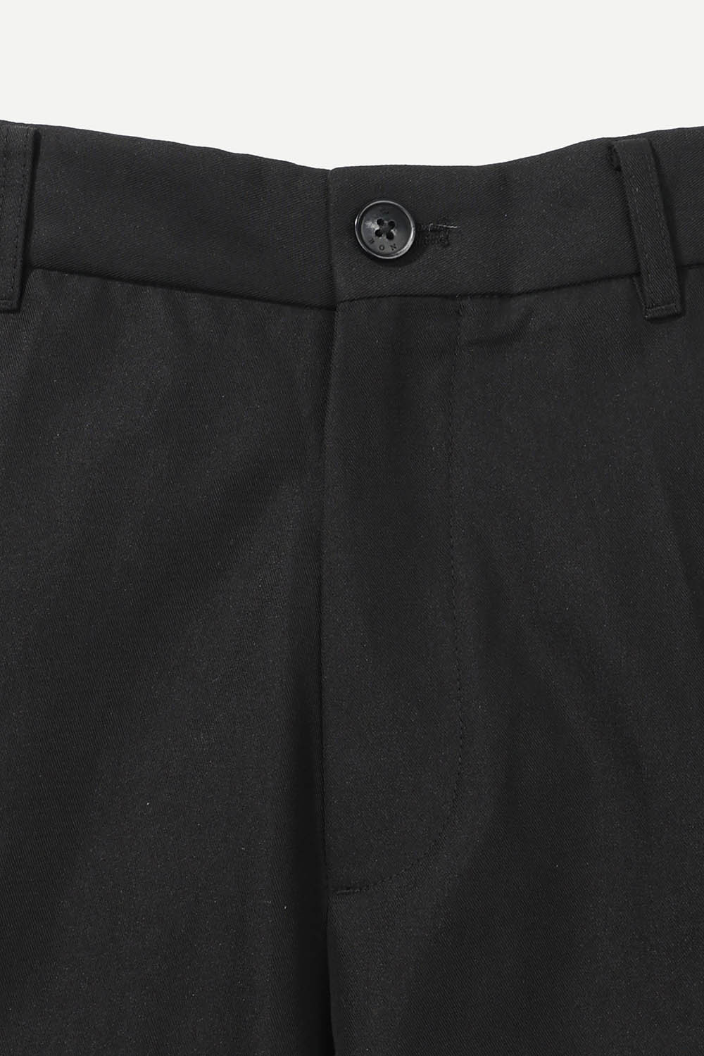 [공식몰]루즈 핏 트윌 팬츠 블랙