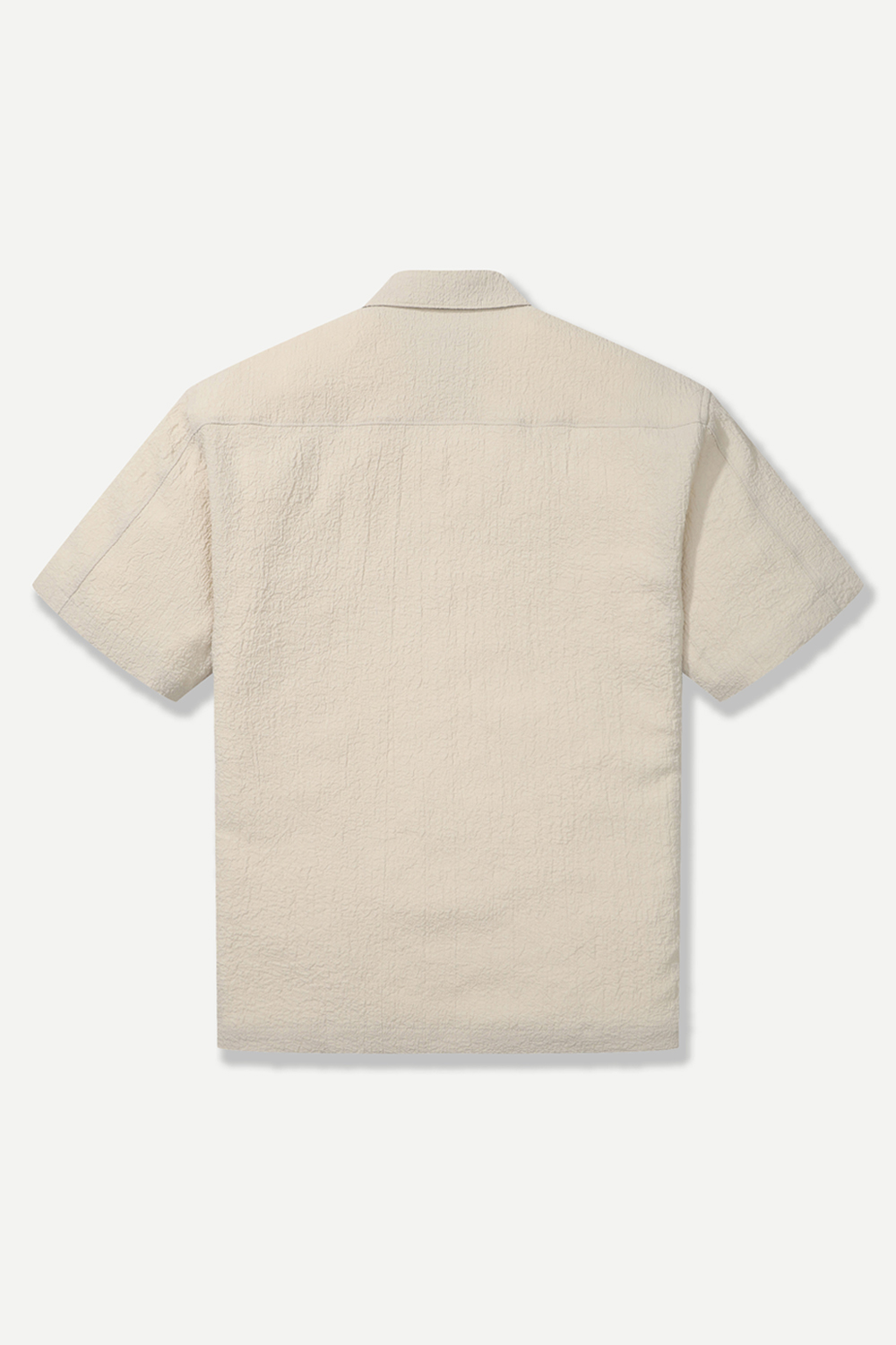 [공식몰] 크리즈 시어서커 카라넥 티셔츠 아이보리