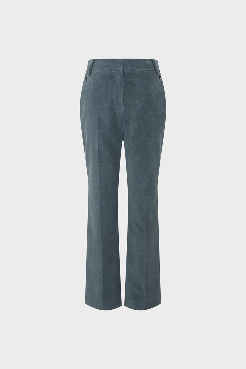 [캐리스노트] 코튼 벨벳 레직기 팬츠 그린