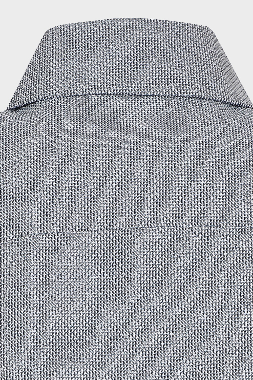 [캐리스노트] 드롭 숄더 스탠 카라 자켓 블루