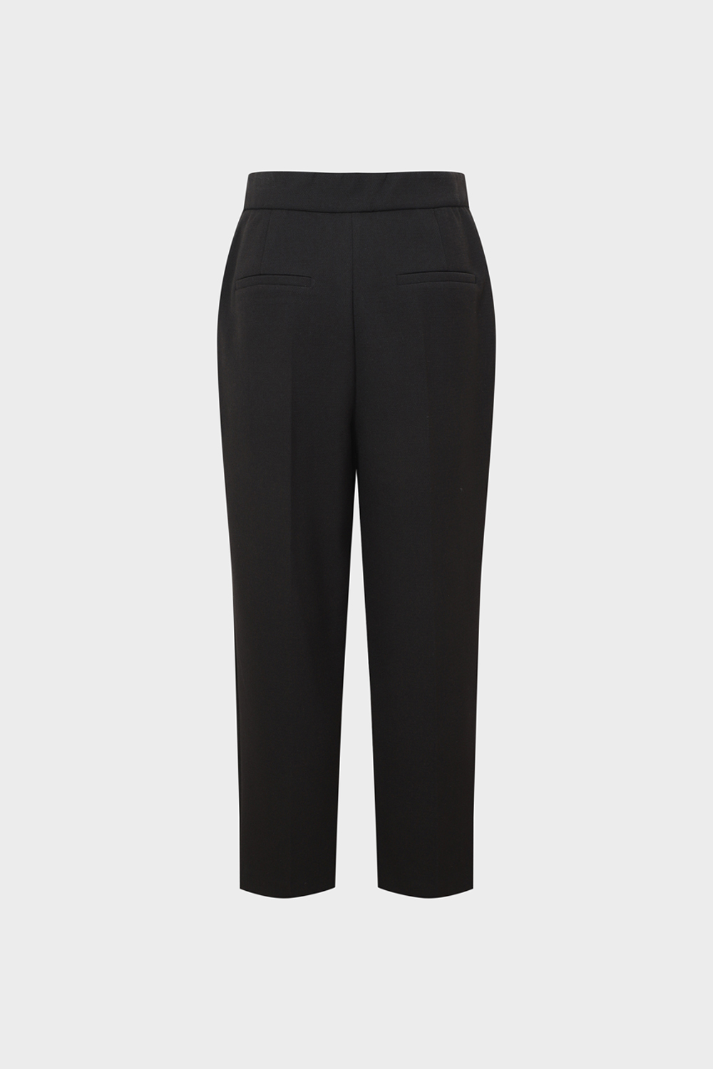 [캐리스노트] 뉴 베기핏 백기모 팬츠 블랙