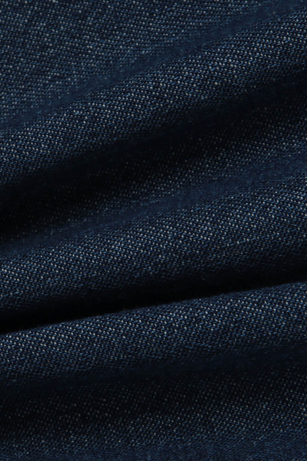 [캐리스노트] 반오픈 롱기장 데님 원피스 네이비