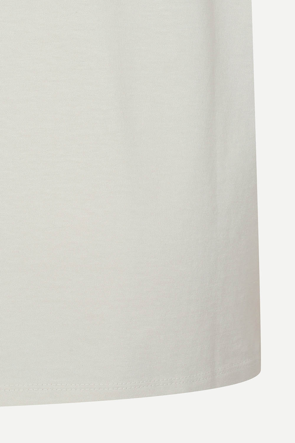 [캐리스노트] 자수 슬림 티셔츠 아이보리