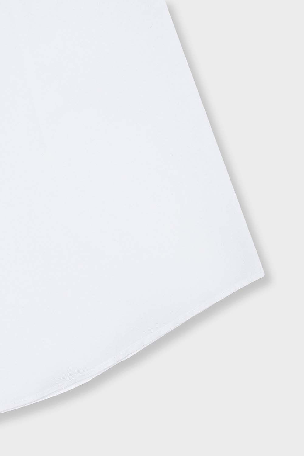 [공식몰] 구김적은 고밀도 자수 슬림핏 셔츠 화이트