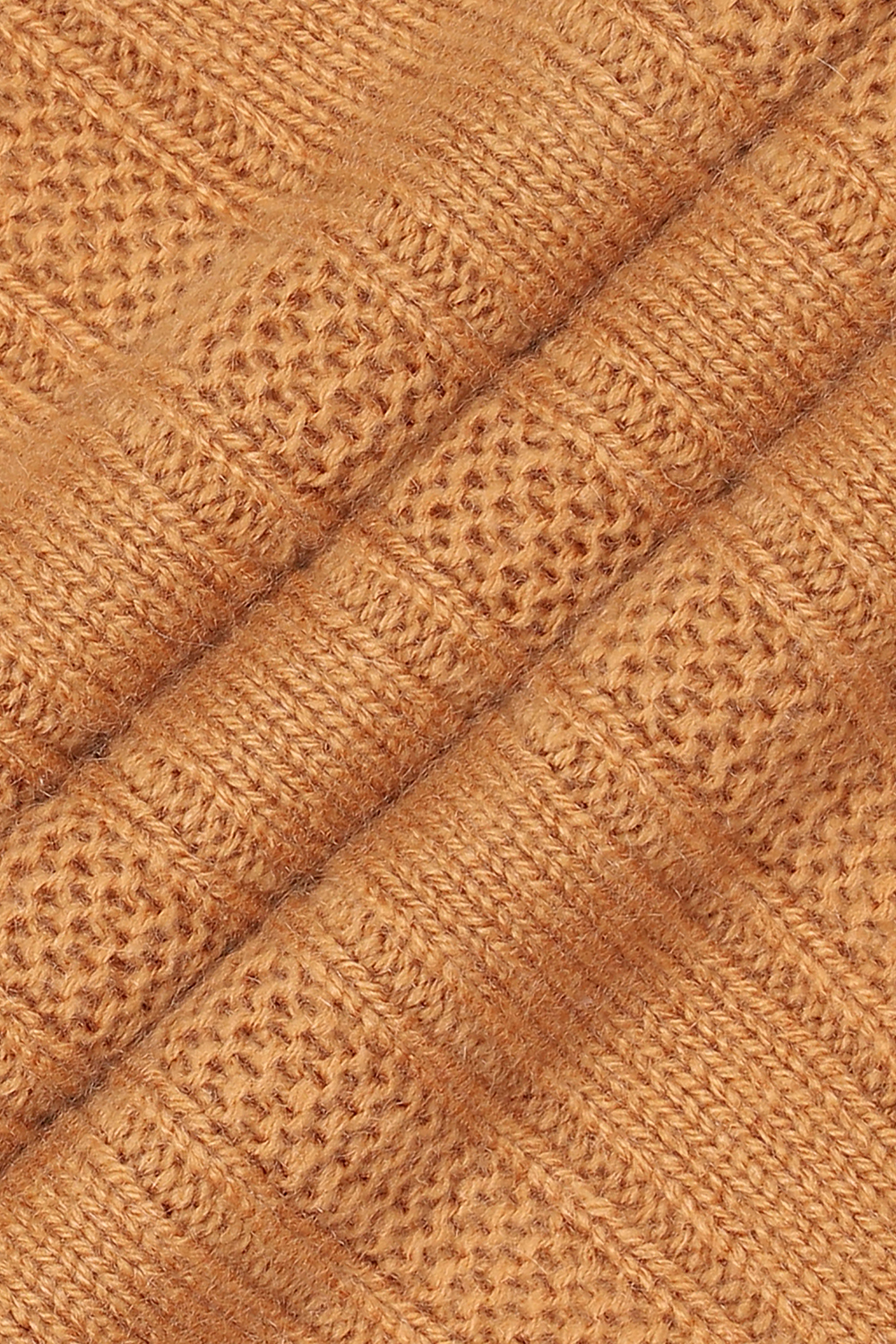 [공식몰] 배색 포인트 심플 머플러 브라운