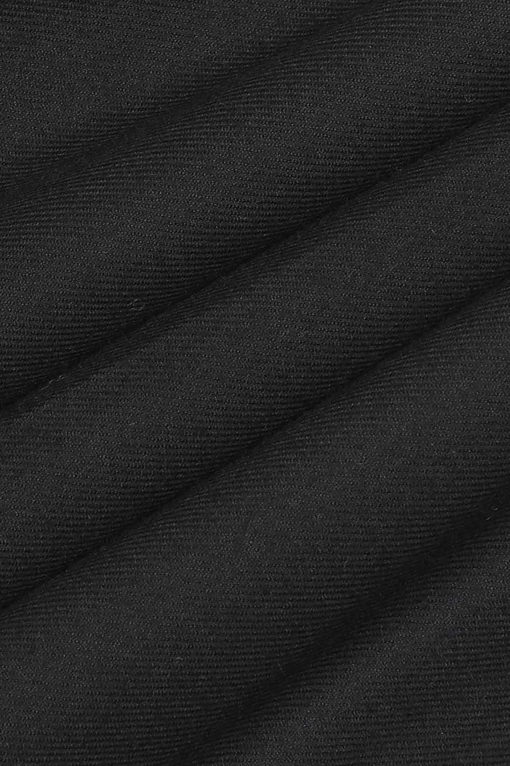 [공식몰] 구김적은 블랙 솔리드 스트레치 슬랙스 블랙