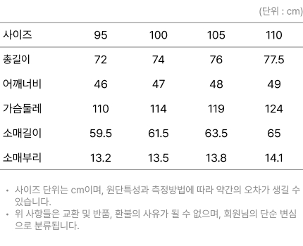 사이즈