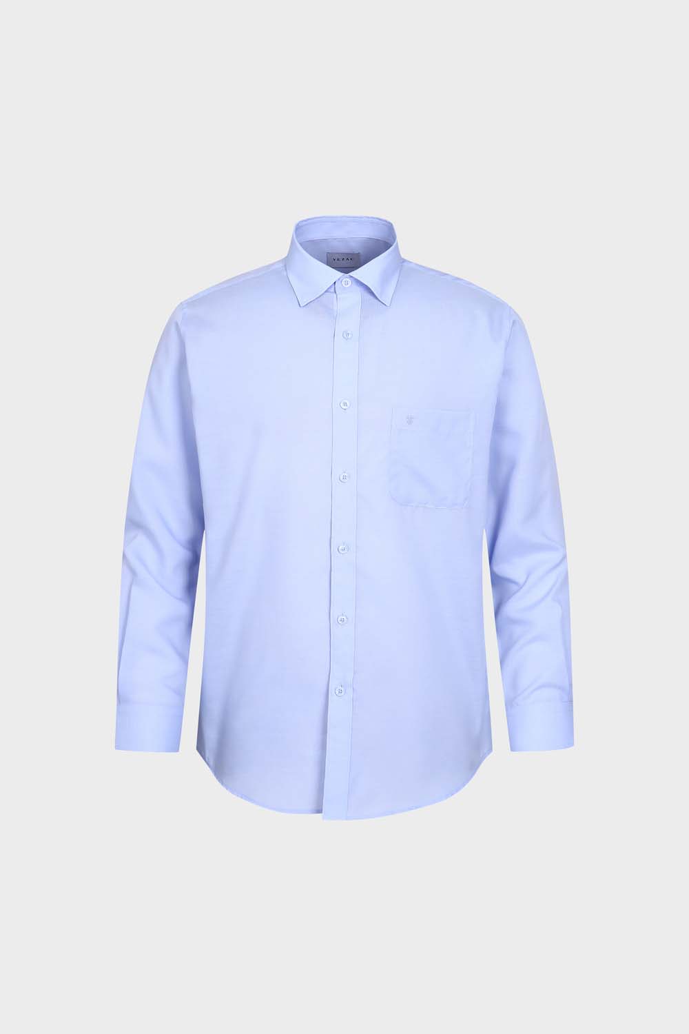 [쇼핑백증정][예작] 아이스텐셀 일반핏 도비 솔리드 셔츠 블루