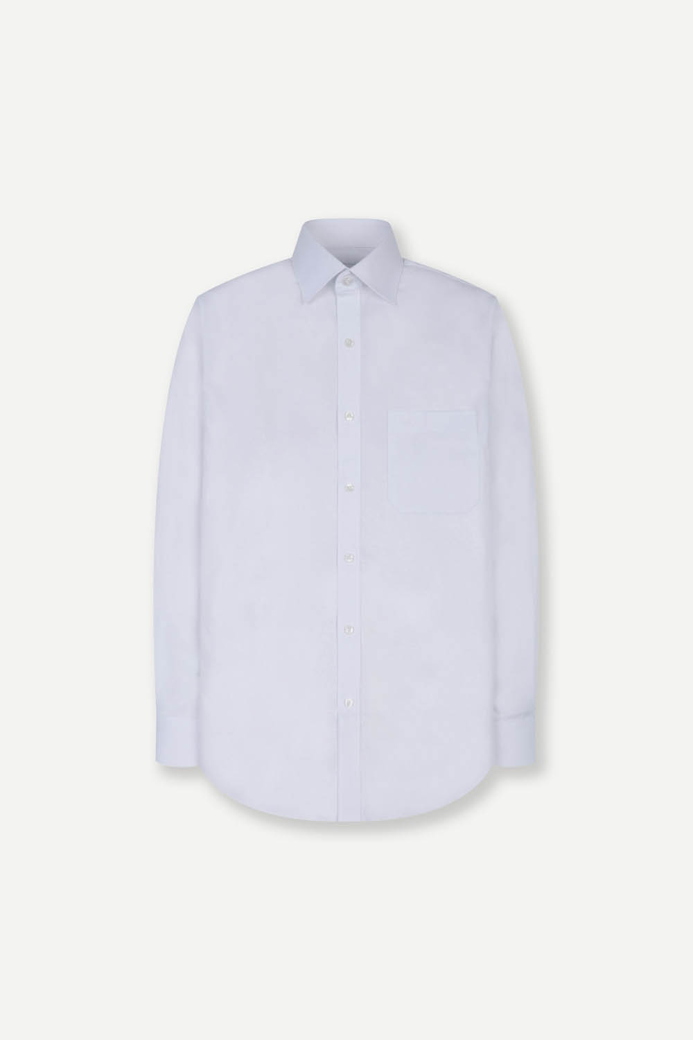 [예작] 폴리스판 트윌 루미핏 자수포인트 셔츠 화이트